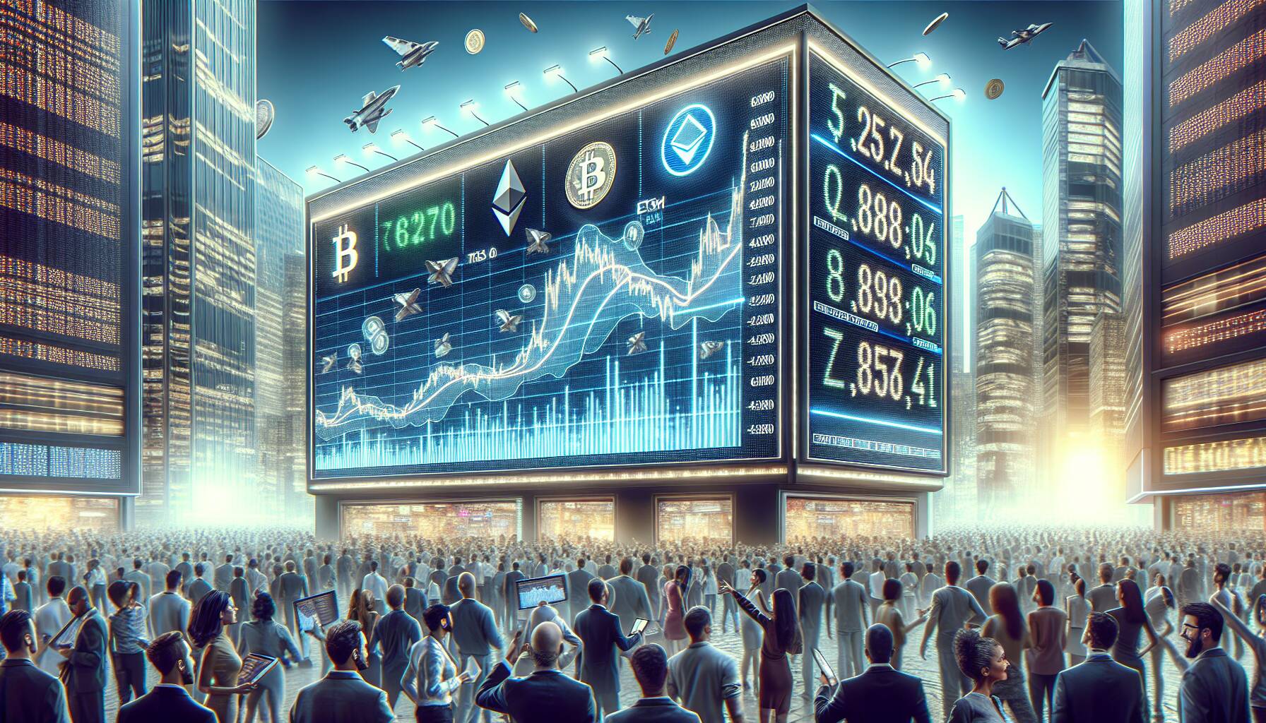 Cryptocurrency market shifts as ether and meme tokens surge