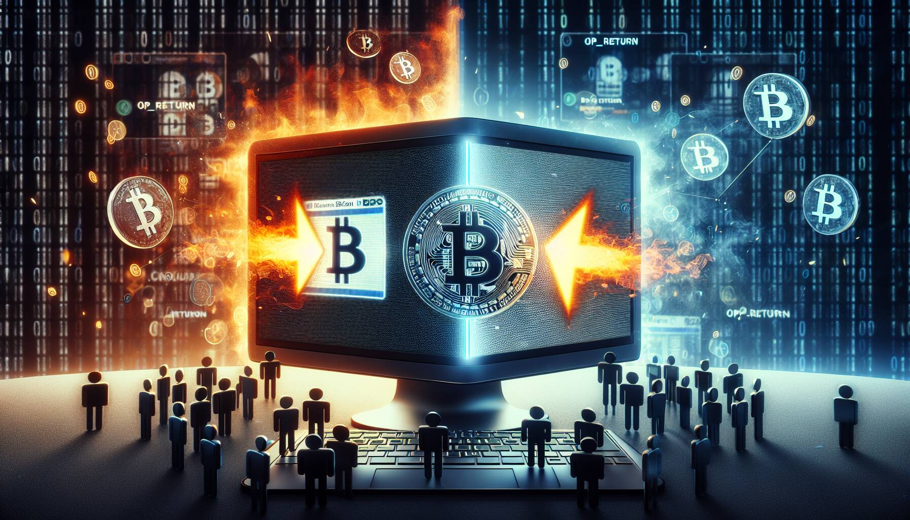 Debate over Bitcoin's OP_RETURN feature sparks community divisions