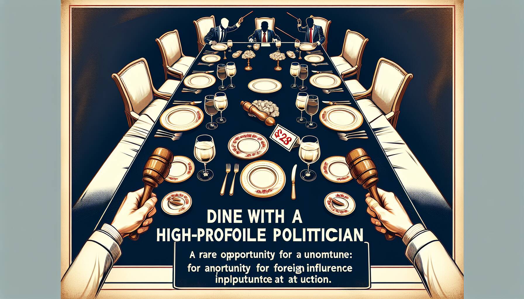 Dine with Trump: A Rare Opportunity for Foreign Influence at Auction