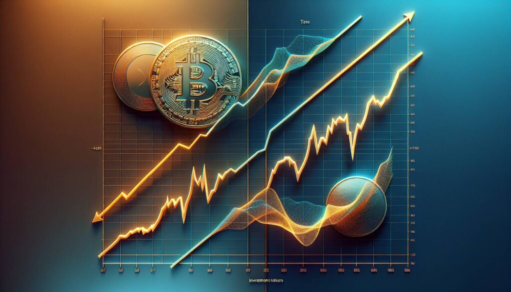 Divergence between bitcoin and Strategy stock performance