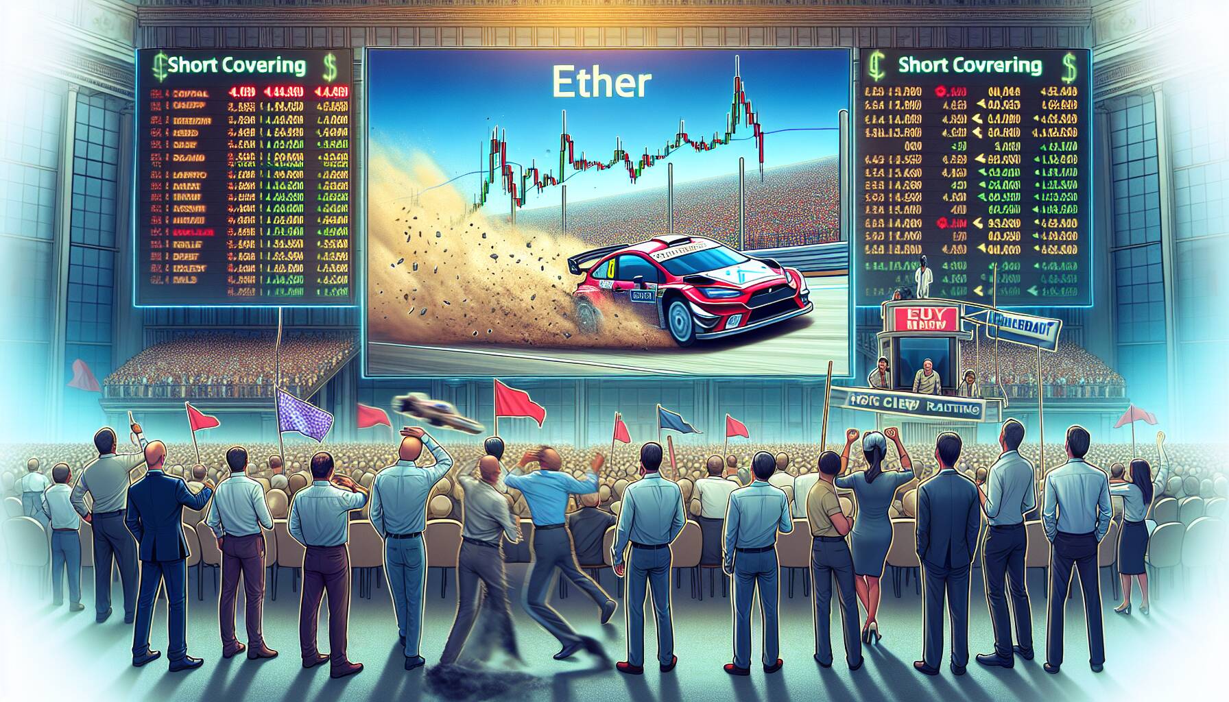 Ether's price rally shows signs of short covering rather than new demand