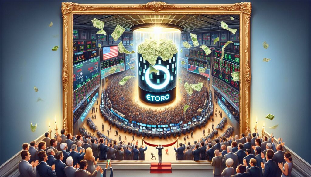 eToro makes successful market debut on Nasdaq