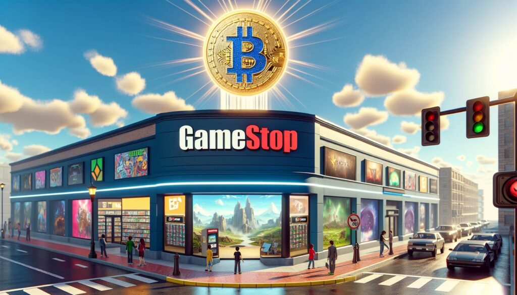 GameStop embraces cryptocurrency with bitcoin acquisition