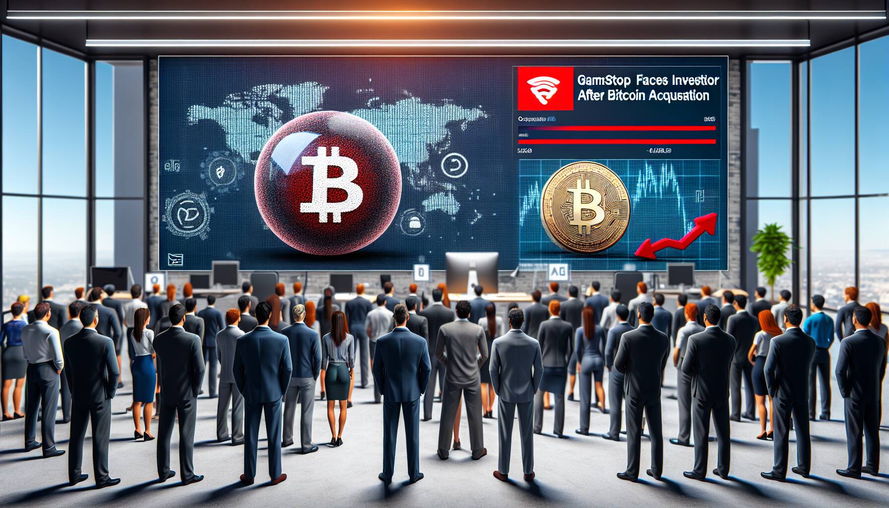 GameStop faces investor skepticism after Bitcoin acquisition