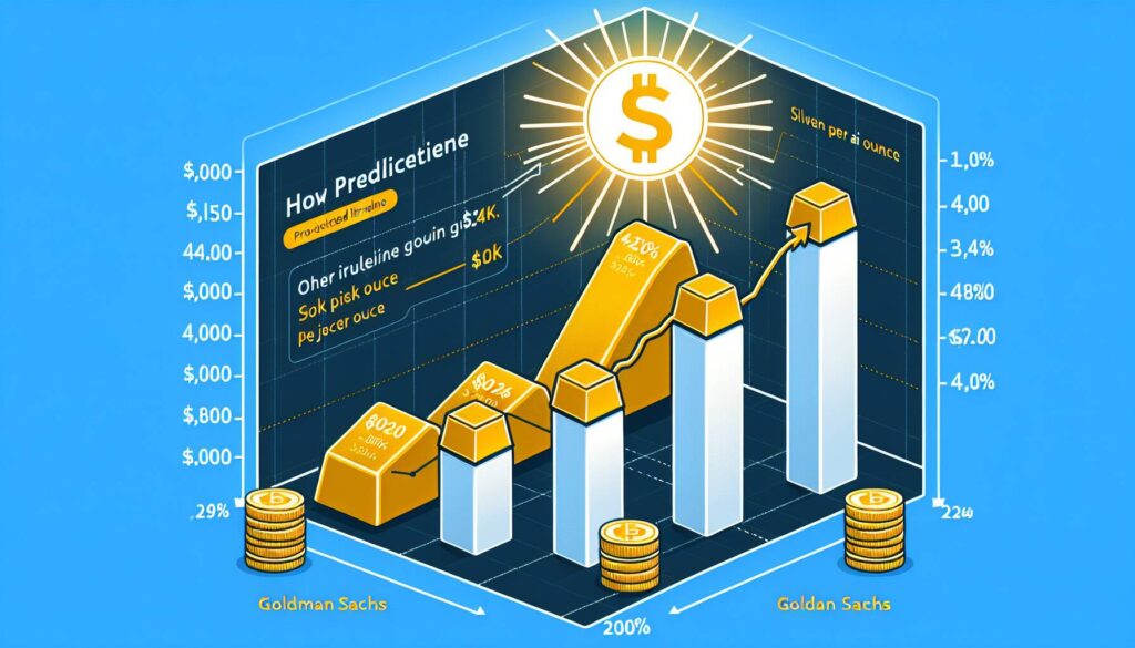 Gold Price Predicted to Surpass Bitcoin and Silver, Reaching $4K per Ounce by Goldman Sachs
