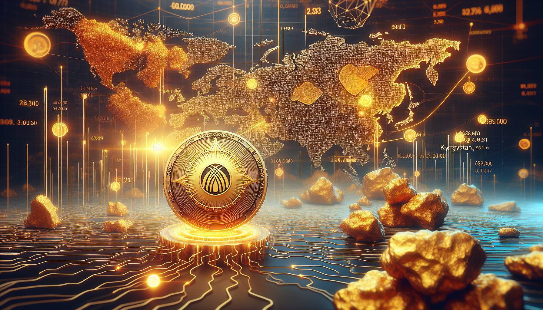Kyrgyzstan launches gold-backed stablecoin to enhance cross-border transactions
