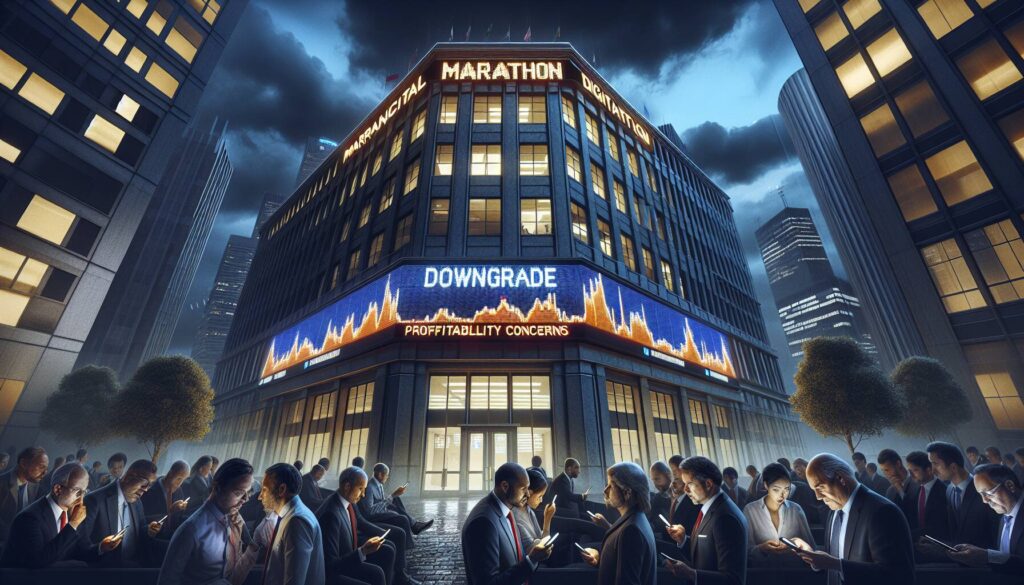 Marathon Digital faces downgrade amid profitability concerns