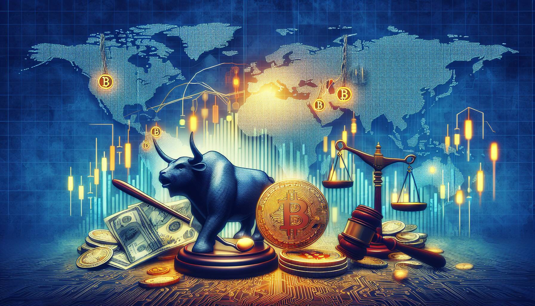 Market dynamics and regulatory impacts on Bitcoin and altcoins