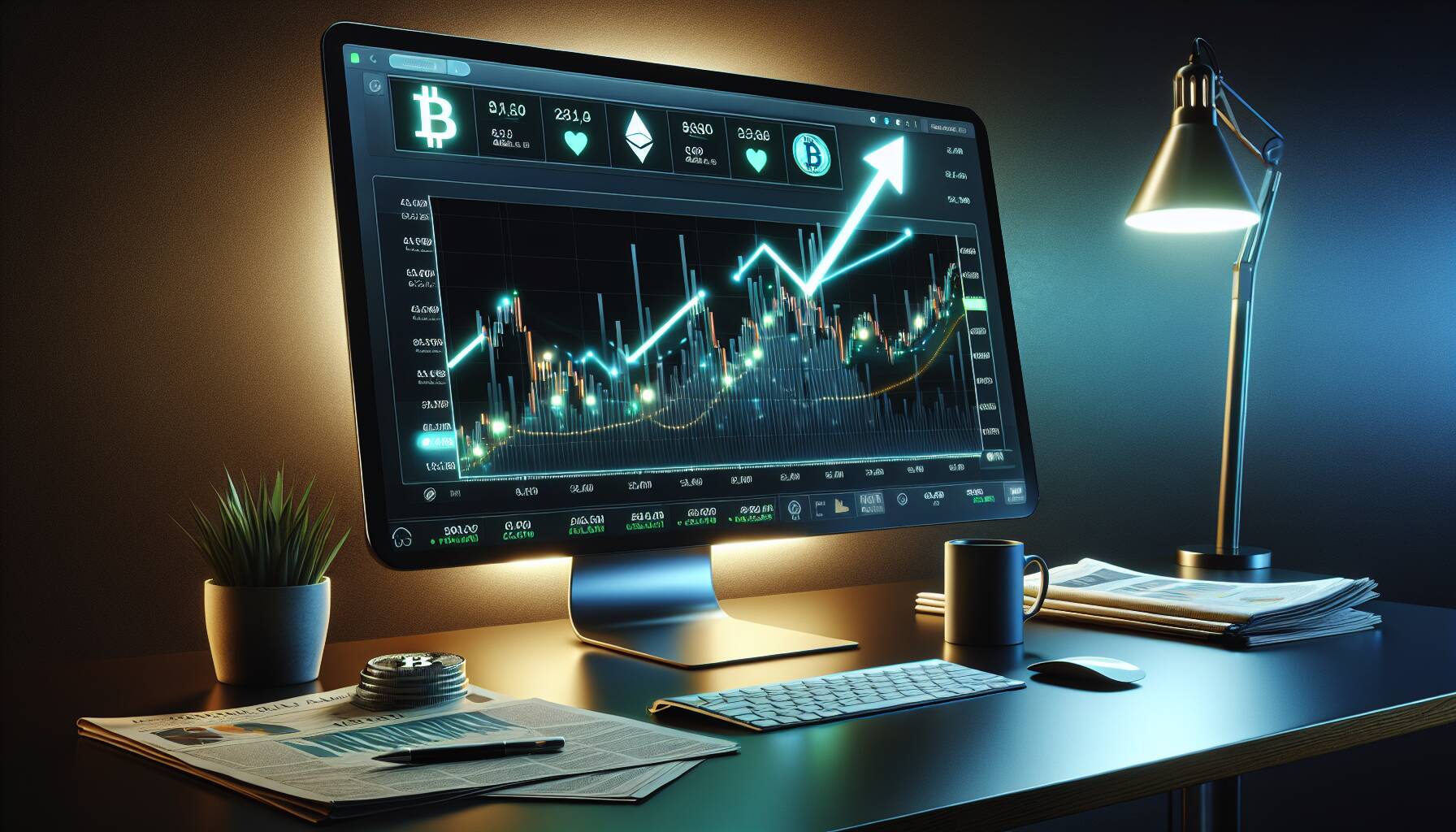 Positive trends in cryptocurrency market update