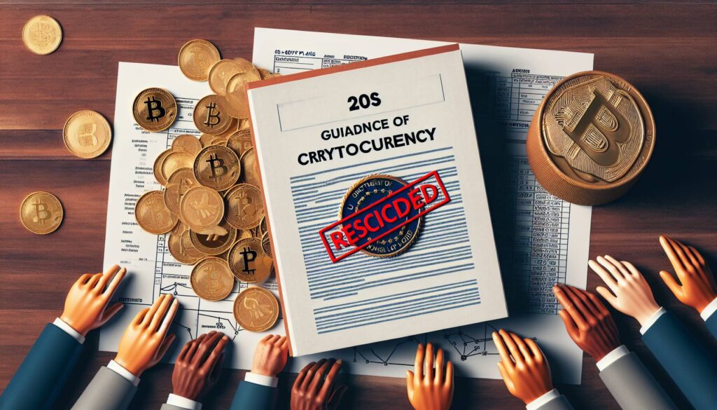 Rescinds 2022 Guidance on Cryptocurrency in 401(k) Plans by U.S. Department of Labor