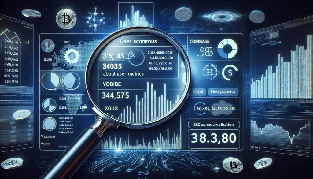 SEC scrutiny of Coinbase raises questions about user metrics