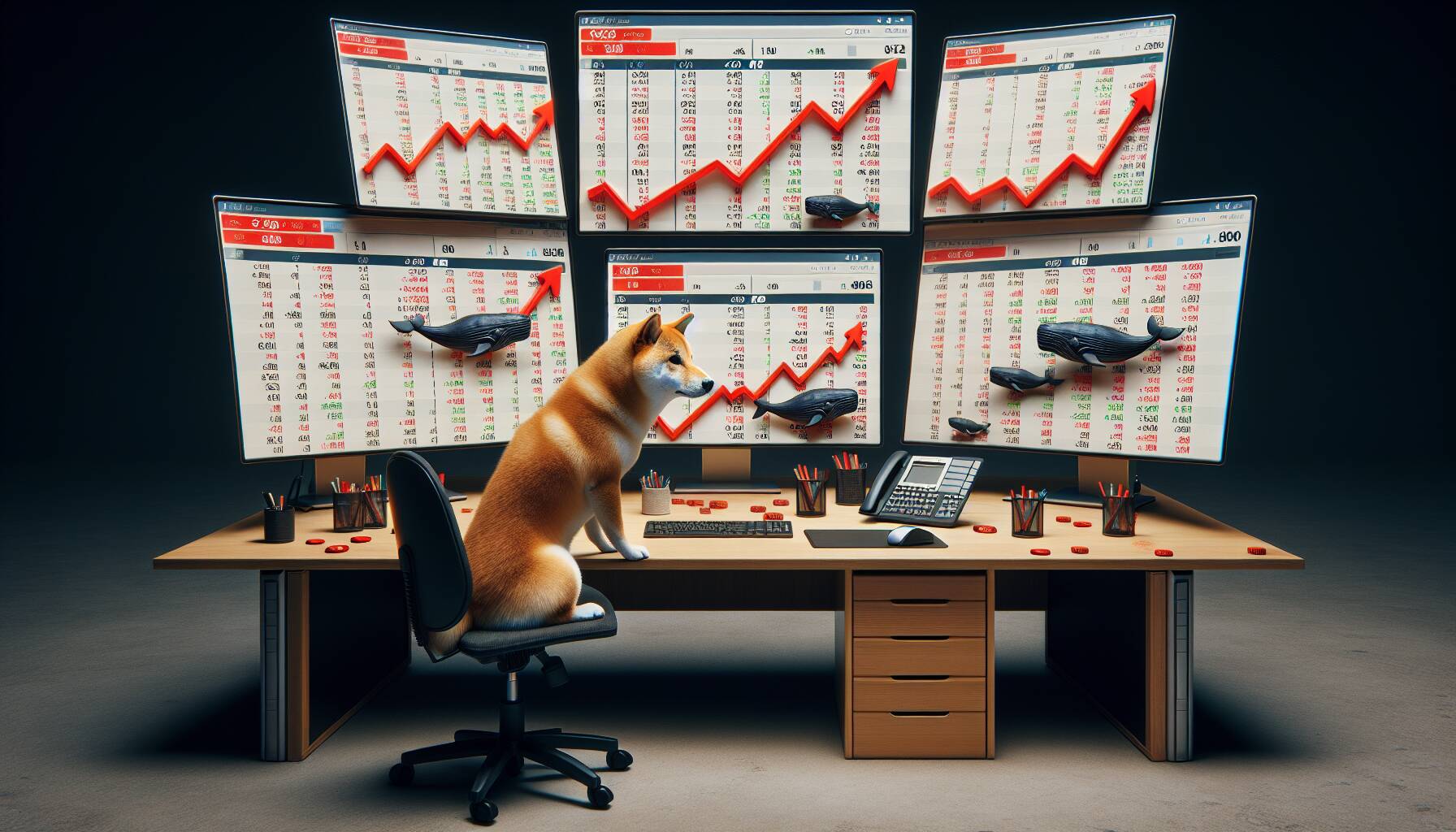 Shiba Inu faces challenges amid market volatility and declining whale activity