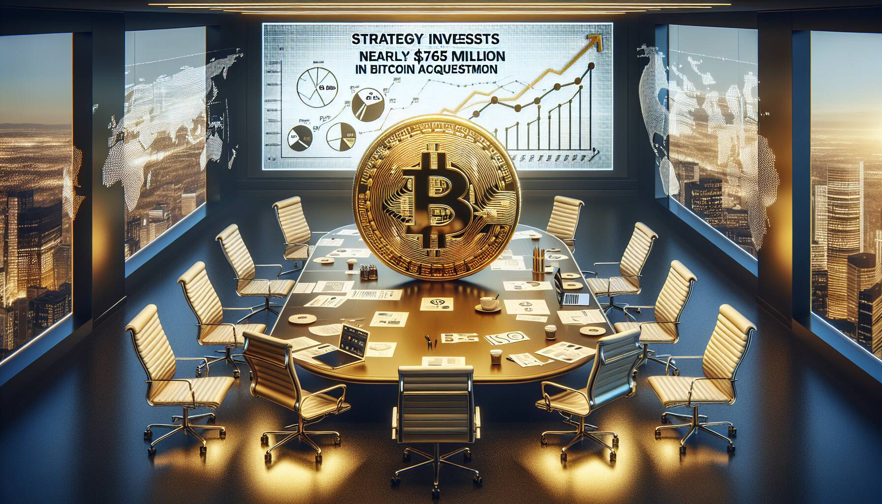 Strategy invests nearly $765 million in bitcoin acquisition