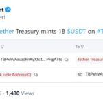 Tether Mints $1 Billion USDT on Tron, Strengthening Market Position Against Ethereum
