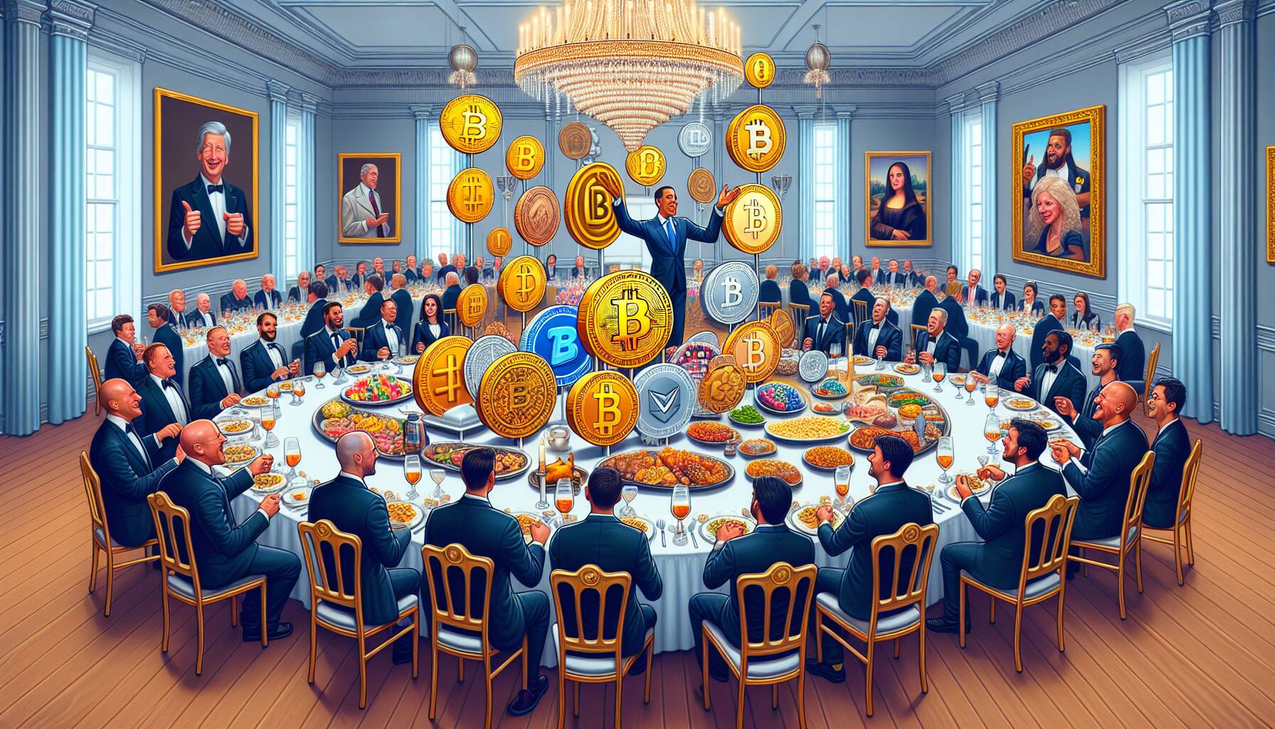 Trump's memecoin dinner stirs political outrage and legal scrutiny
