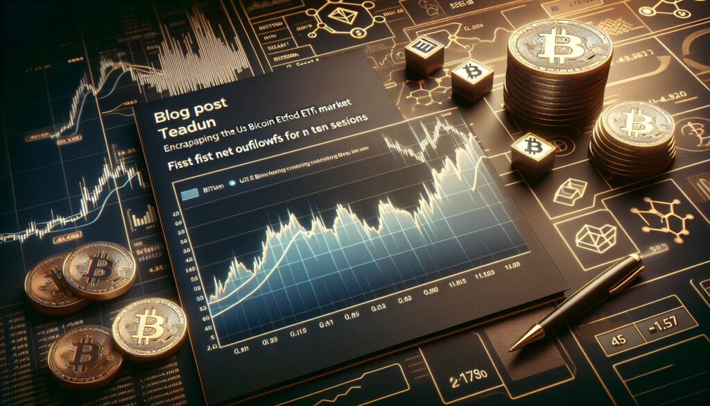 U.s. bitcoin ETF market experiences first net outflows in ten sessions