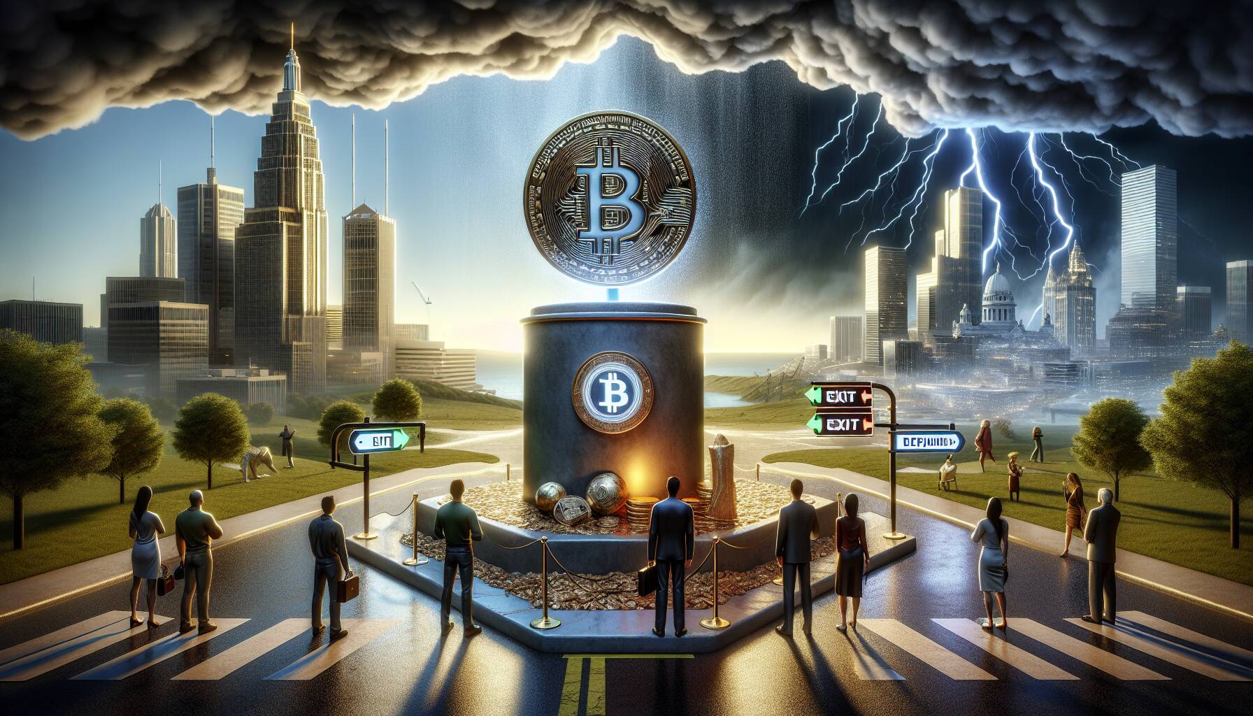 Wisconsin Investment Board's bitcoin exit highlights market volatility