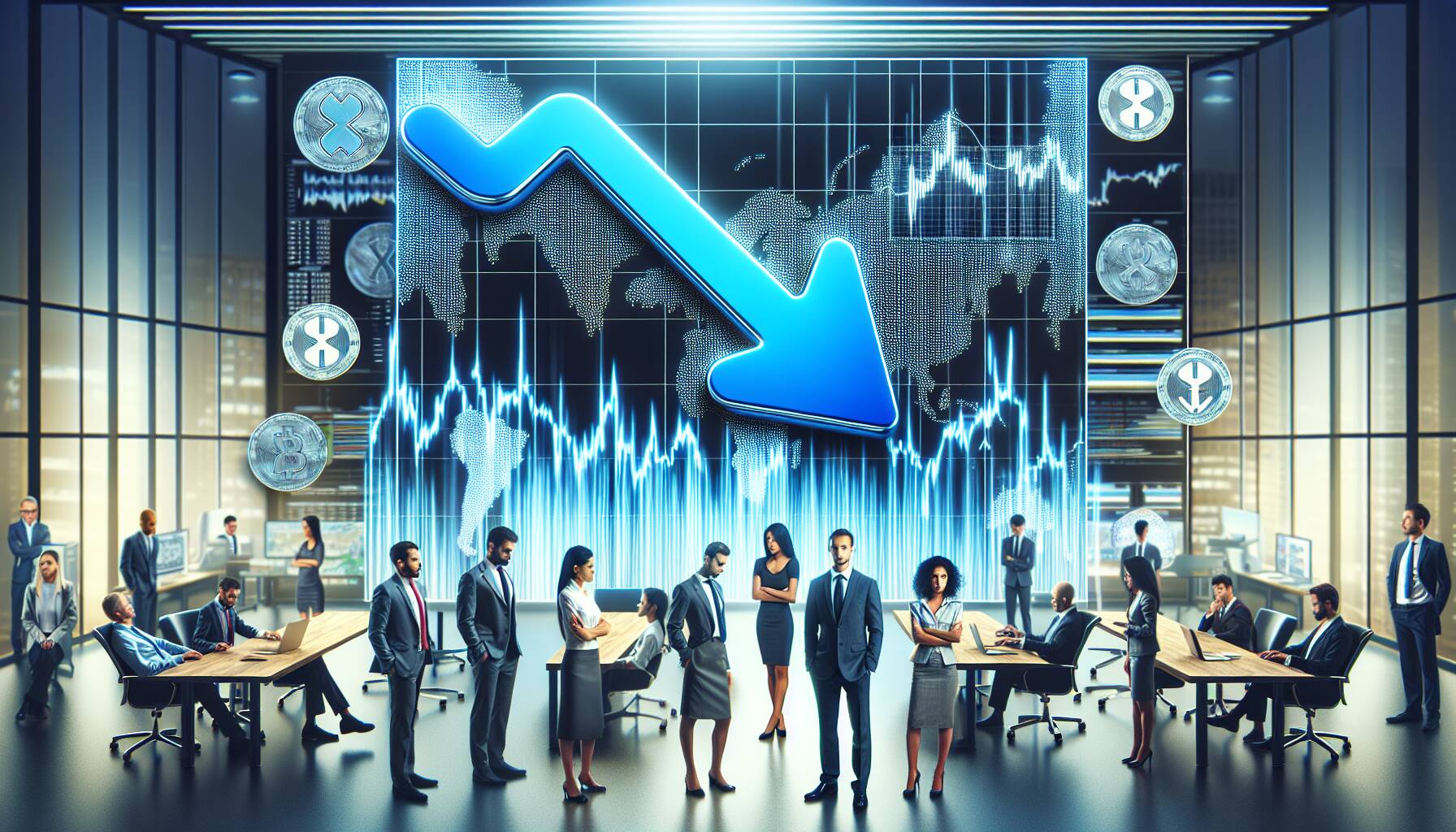 XRP leads losses as cryptocurrency market consolidates