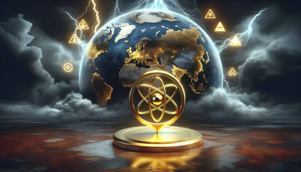 ATOM token shows resilience amid global tensions