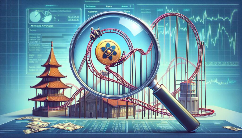 Atom token volatility and institutional interest