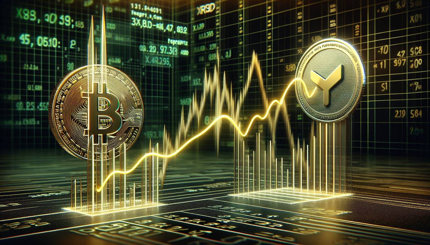 Bitcoin and XRP trends in the cryptocurrency market