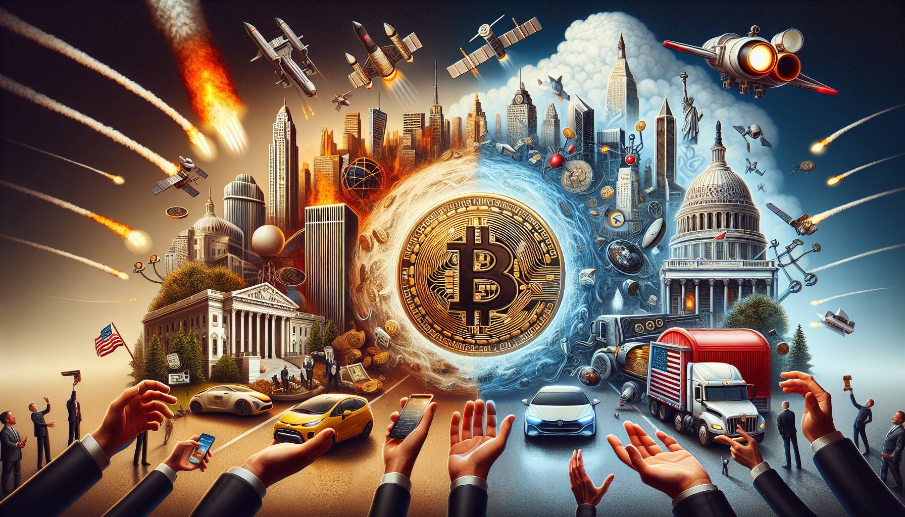 Bitcoin holds steady amid Trump-Musk conflict