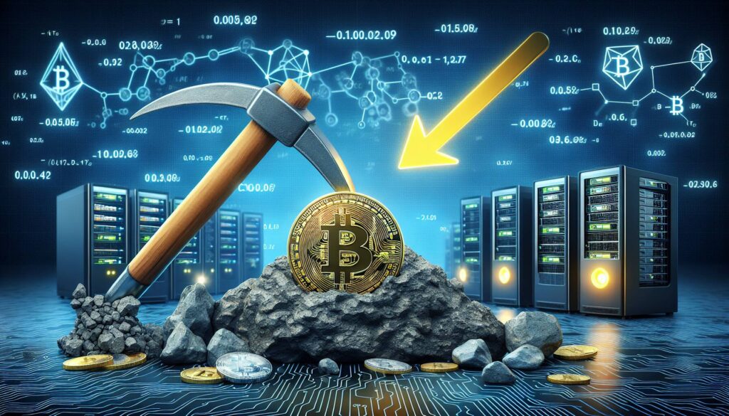 Bitcoin mining difficulty set for significant decline