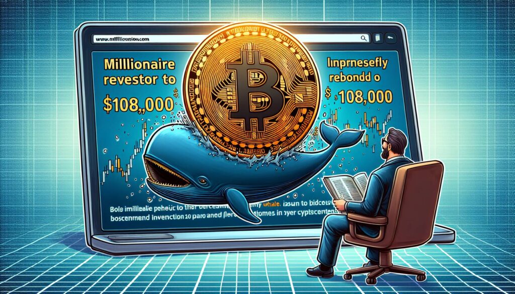 Bitcoin price rebounds to $108K as millionaire whale goes 20x long on BTC - Cointelegraph