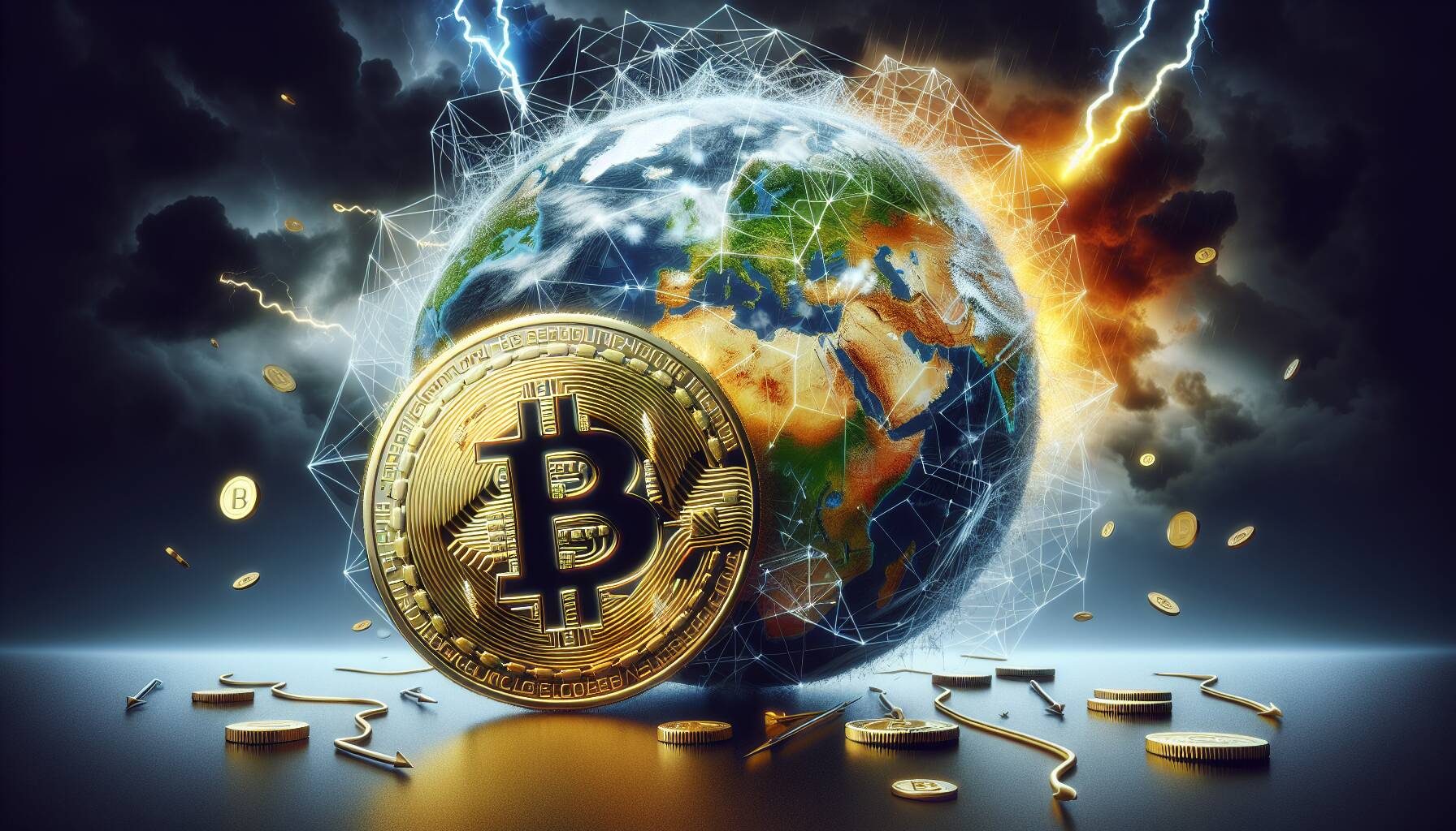 Bitcoin struggles amid geopolitical turmoil