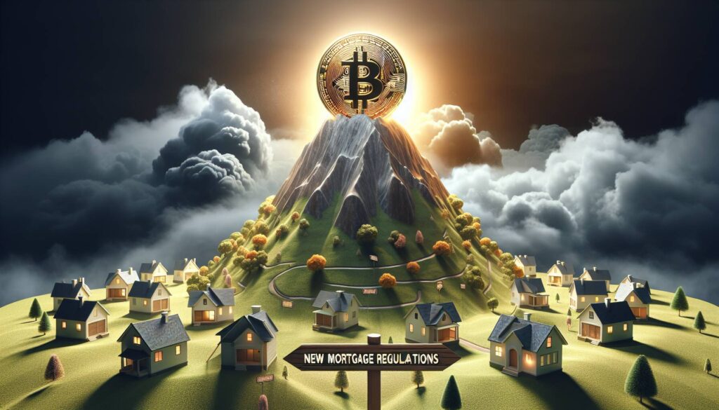 Bitcoin's rise amid new mortgage regulations