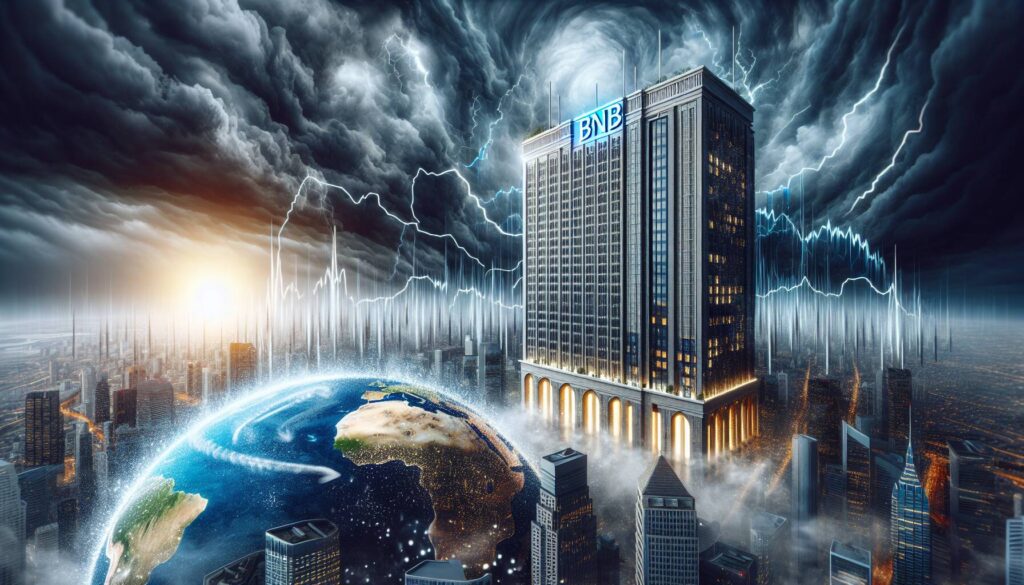 BNB's resilience amid market volatility and geopolitical tensions