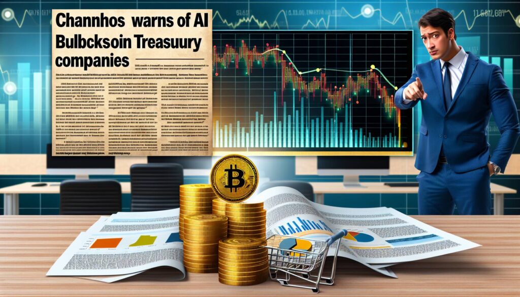 Chanos Warns of AI Pullback, ‘Absurd’ Bitcoin Treasury Companies - Bloomberg.com