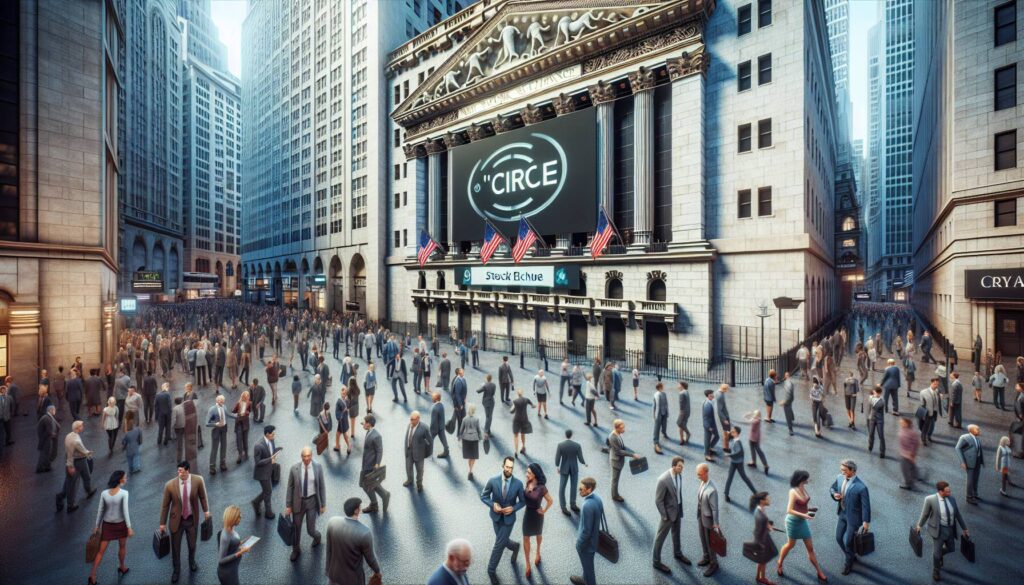 Circle makes successful debut on NYSE