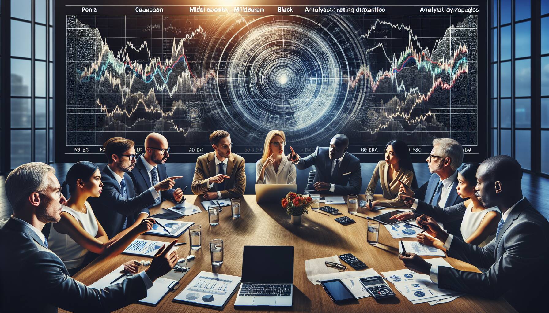 Circle's market dynamics amid analyst rating disparities
