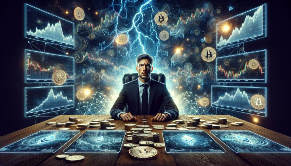 Crypto market volatility and investor uncertainty