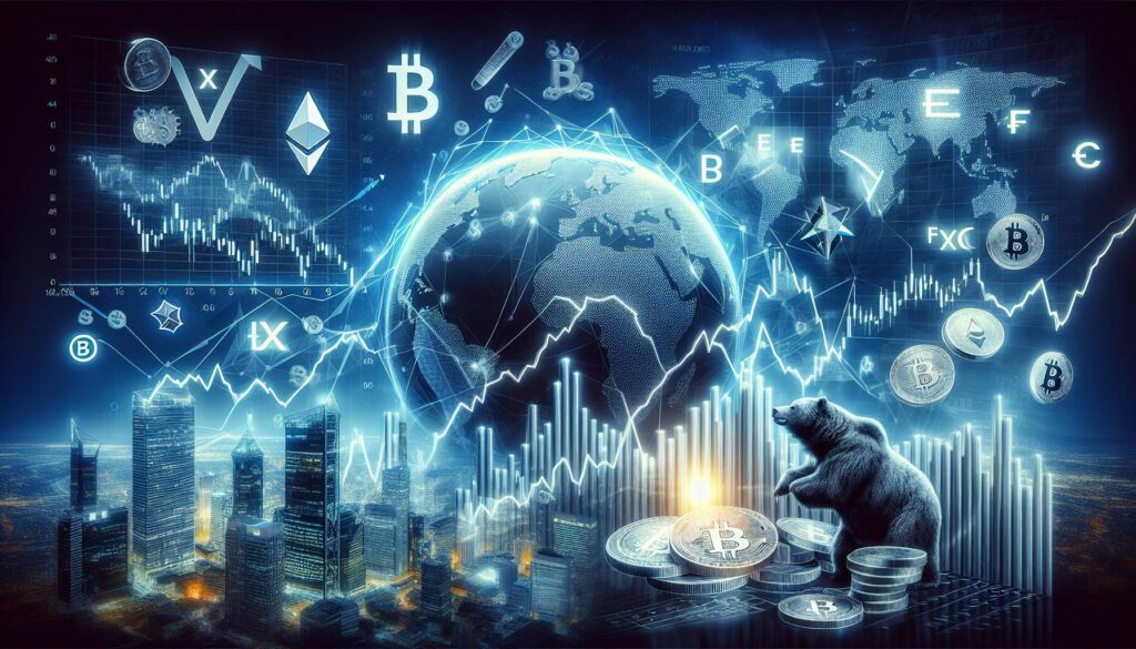 Cryptocurrency market dynamics amidst global economic uncertainty