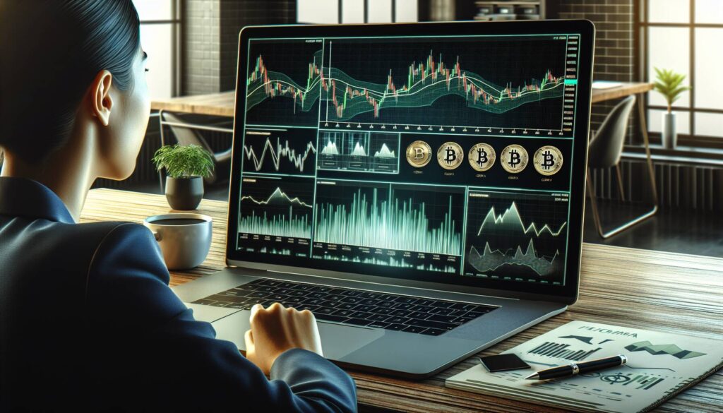 Cryptocurrency market shows slight uptick