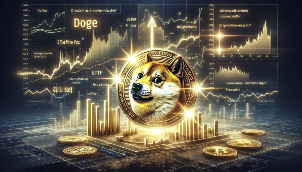 Dogecoin attracts attention with price volatility and ETF speculation