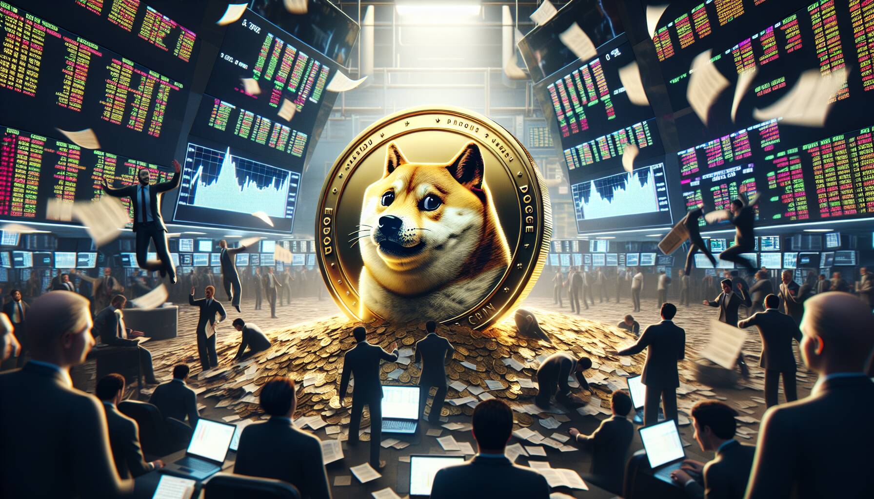 Dogecoin shows resilience amid market volatility