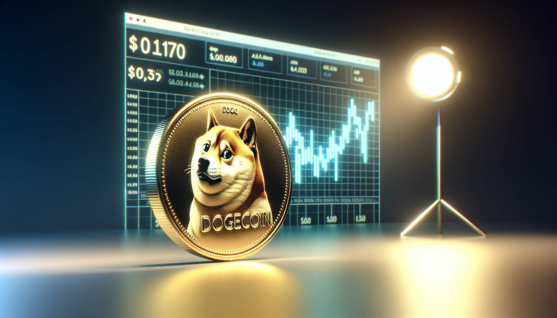 Dogecoin stabilizes near $0.170 amid market volatility