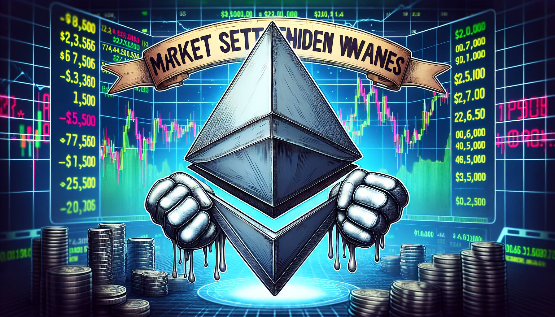 Ethereum faces pressure below $2,500 as market sentiment wanes