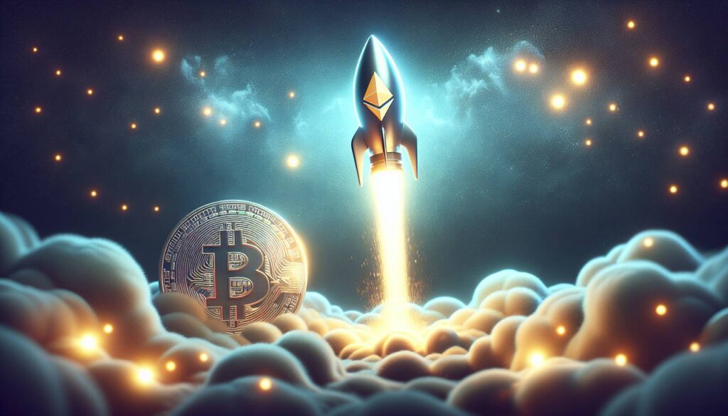 Ethereum gains momentum as it outshines Bitcoin