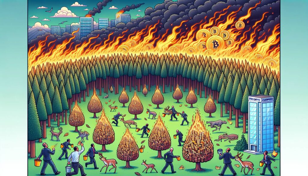 Forest fire: Corporate America’s bitcoin buying spree fuels concern