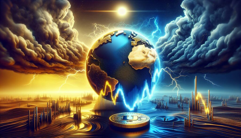 Geopolitical tensions affect Uniswap's UNI token volatility
