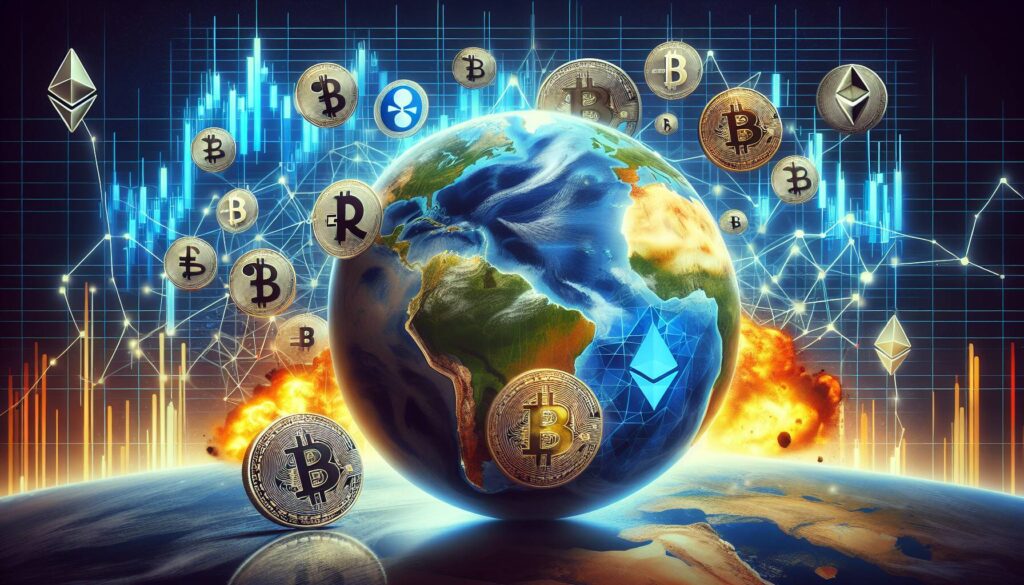 Geopolitical tensions shape cryptocurrency market dynamics