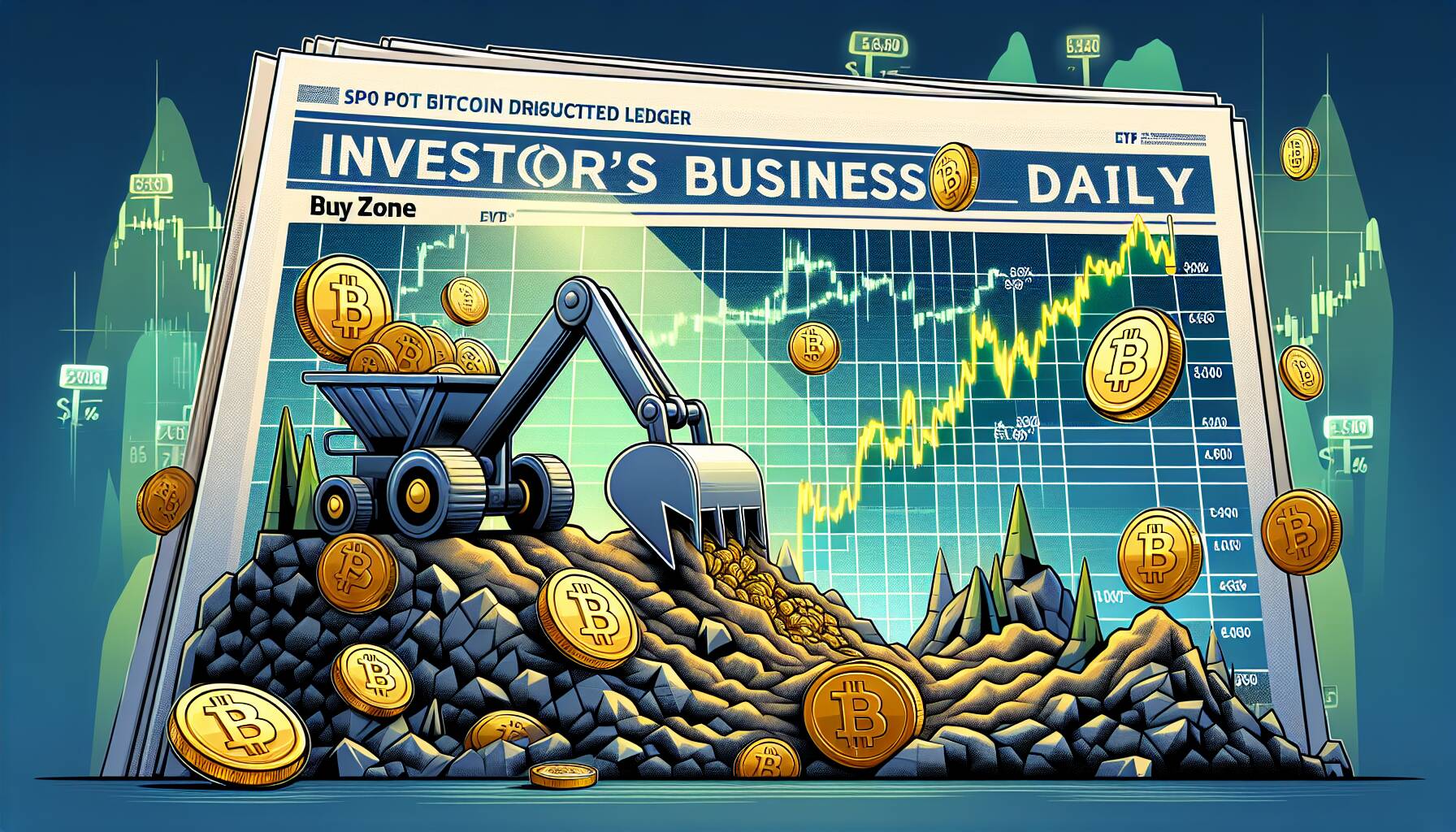 IBIT Spot Bitcoin ETF Keeps Mining This Buy Zone - Investor's Business Daily
