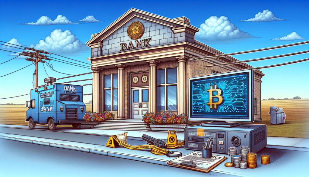 Kansas bank embezzlement linked to cryptocurrency scams