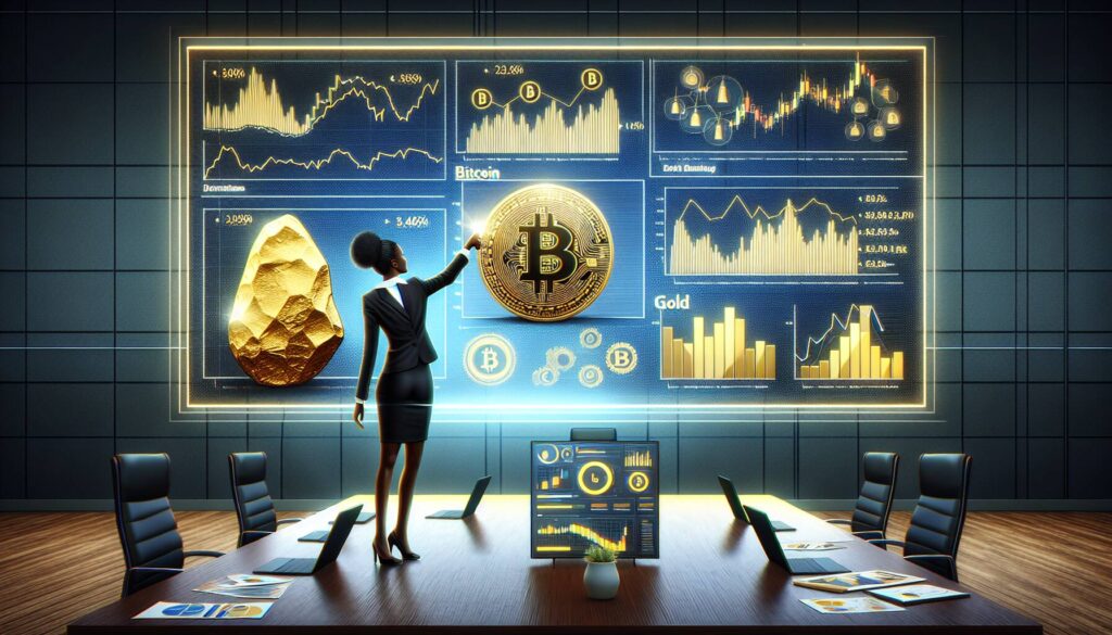 Market dynamics between Bitcoin and gold