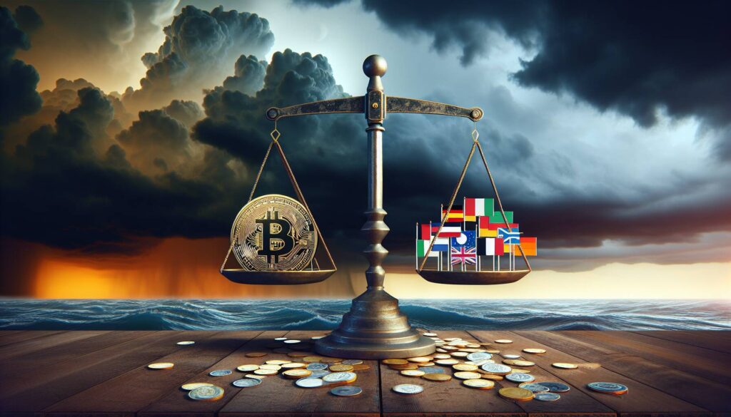 Market stability amid geopolitical tensions in cryptocurrency
