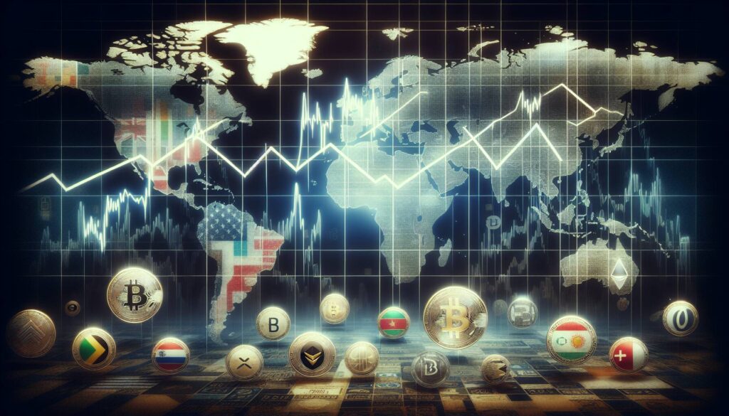 Market volatility driven by geopolitical tensions in cryptocurrencies